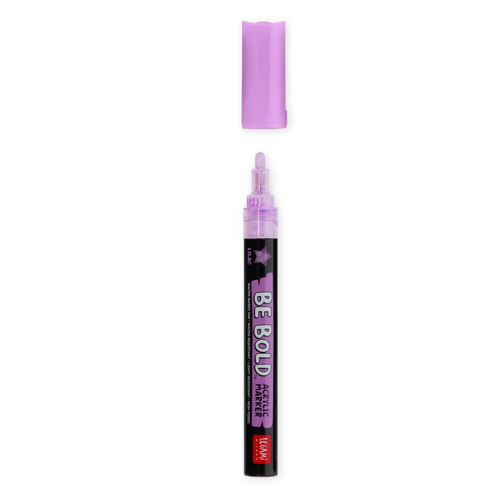 Be bold, Acrylic marker, Lilac - 3