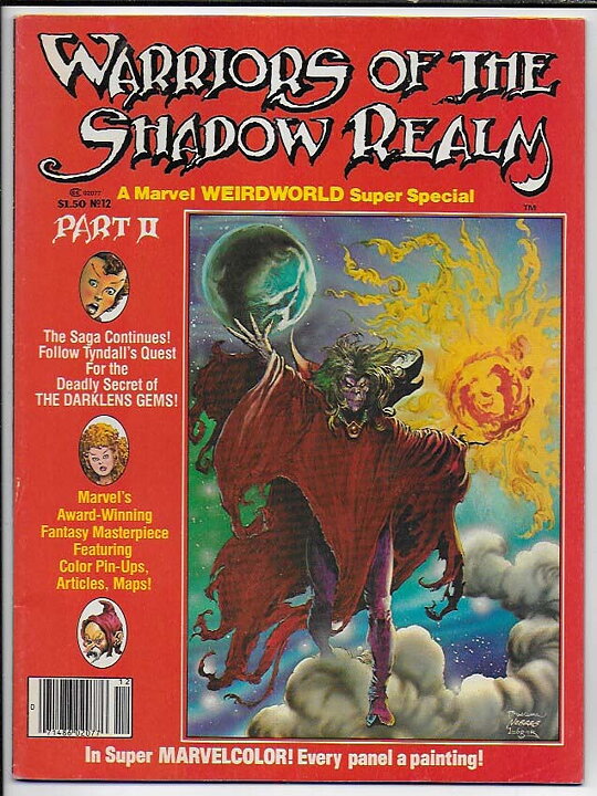 Marvel Comics Super Special # 12 VF/NM Warriors of The Shadow Realm