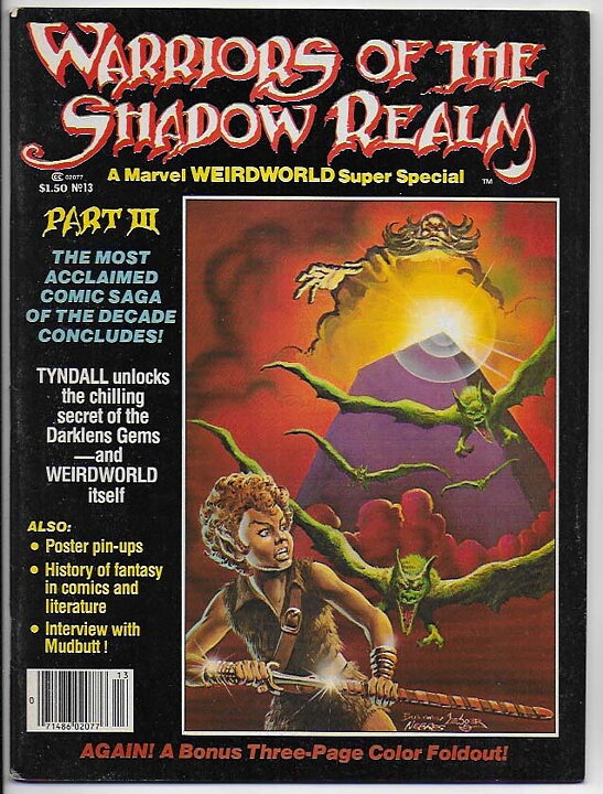 Marvel Comics Super Special # 13 VF/NM Warriors of The Shadow Realm