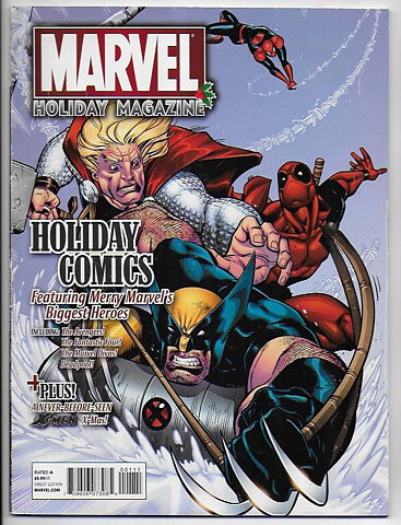Marvel Holiday Magazine 2010 VG