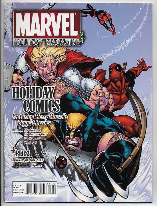 Marvel Holiday Magazine 2010 VG