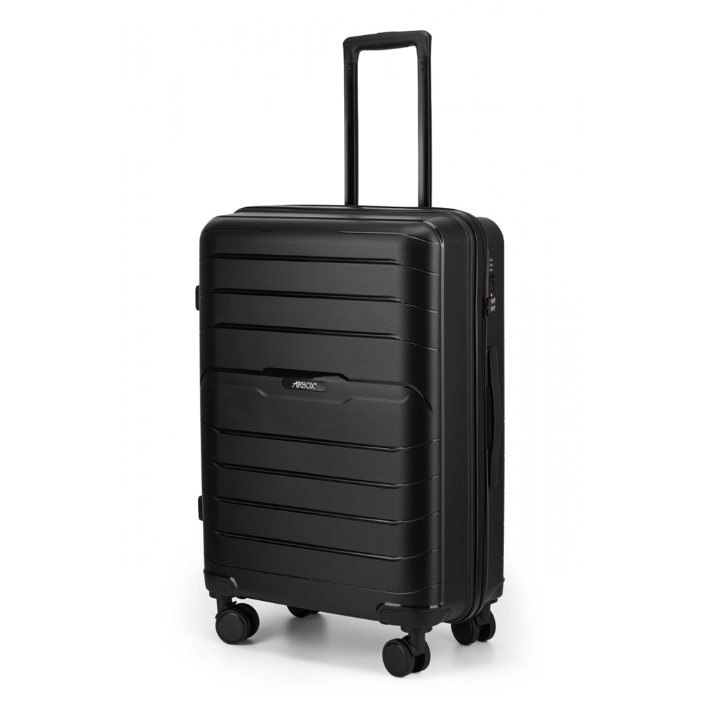 Hårda resväskor - AIRBOX AZ13 3-set 75/65/55 Black - 3