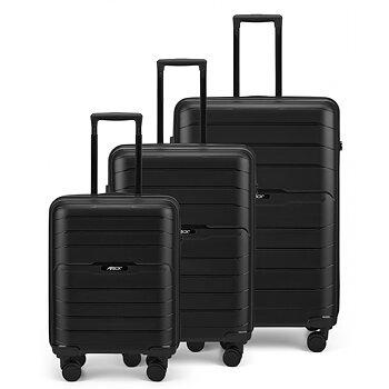 Hårda resväskor - AIRBOX AZ13 3-set 75/65/55 Black