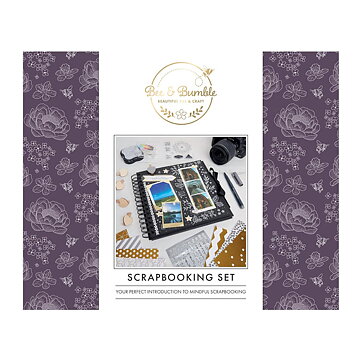 Bee & Bumble Gift Kit - Scrapbooking set Black