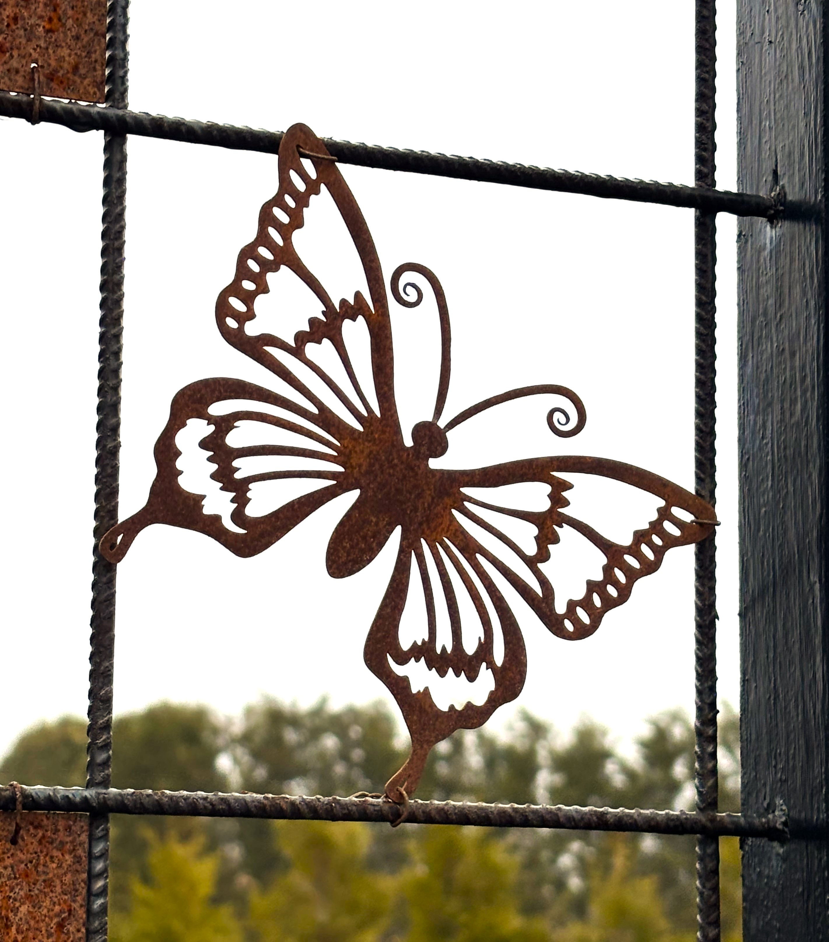 Rostig FJÄRIL till armeringsnät