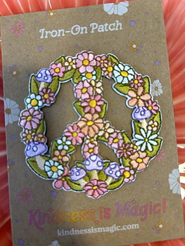 Tygmärke "Peace"