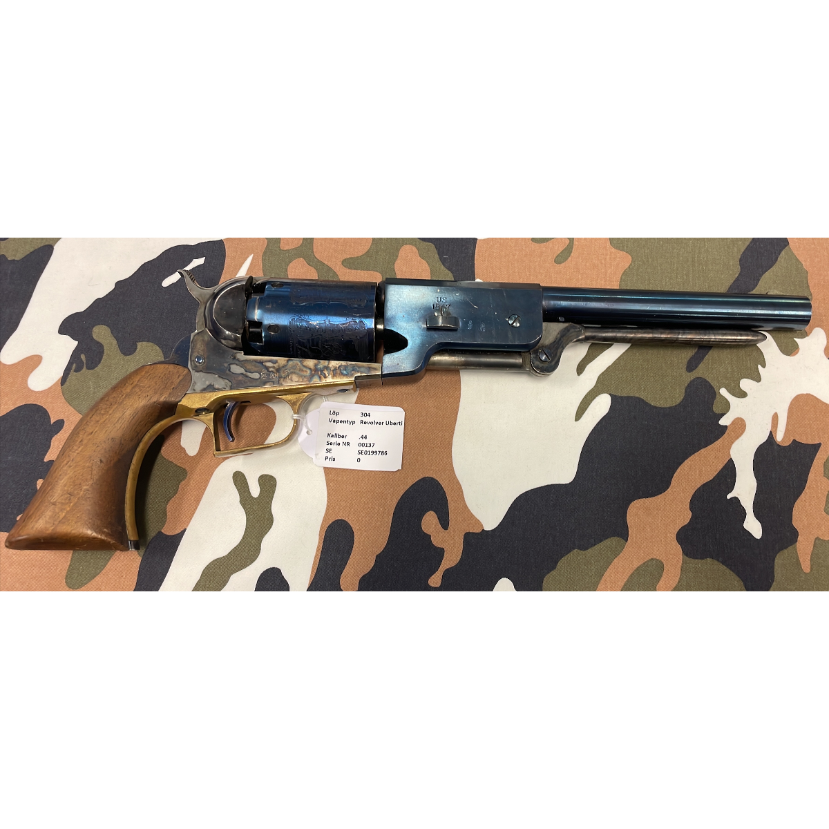 Revolver Uberti 1847 kal 44- VMB EJ MOMS