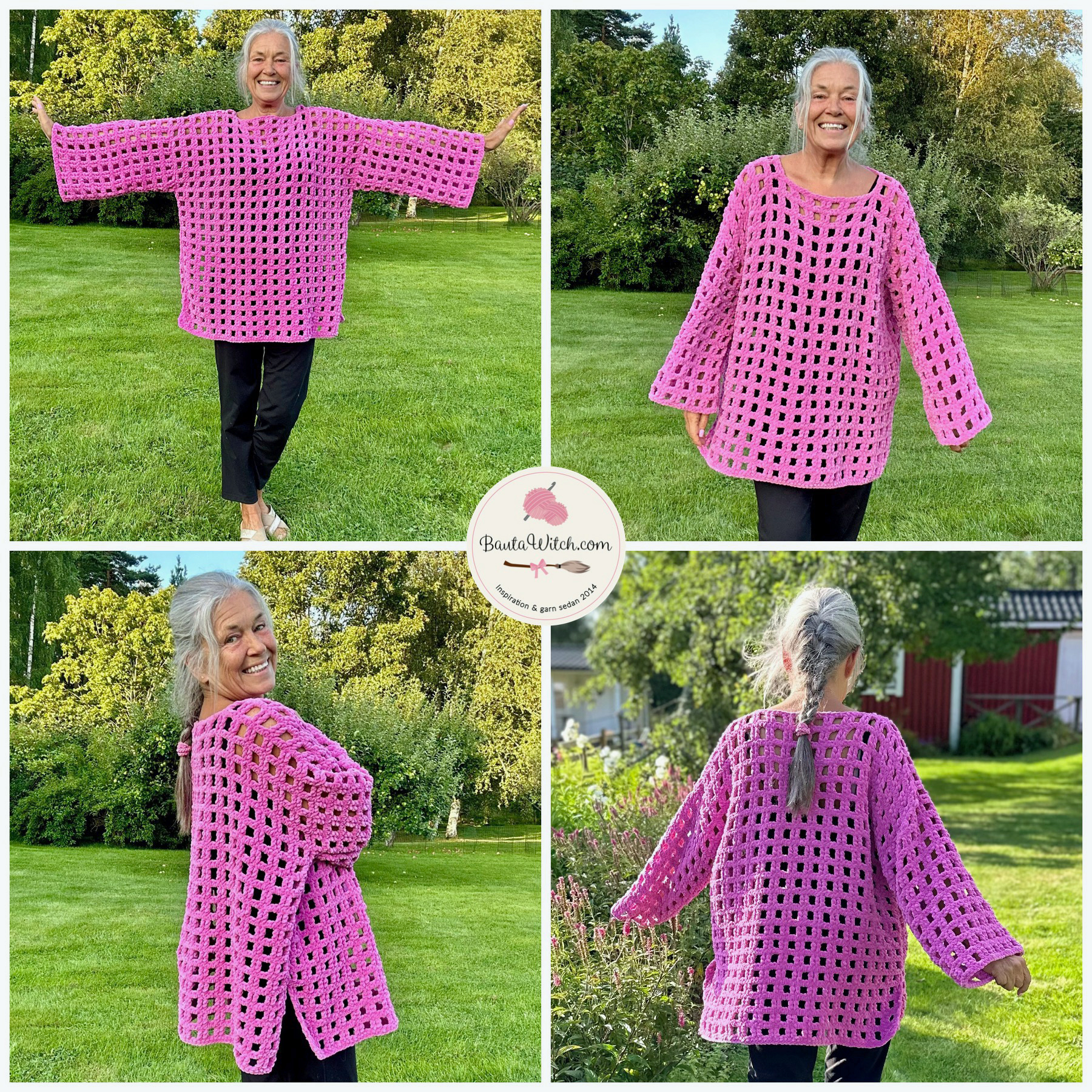 Sammetströjan Rut i L/XL - valfri färg - 2