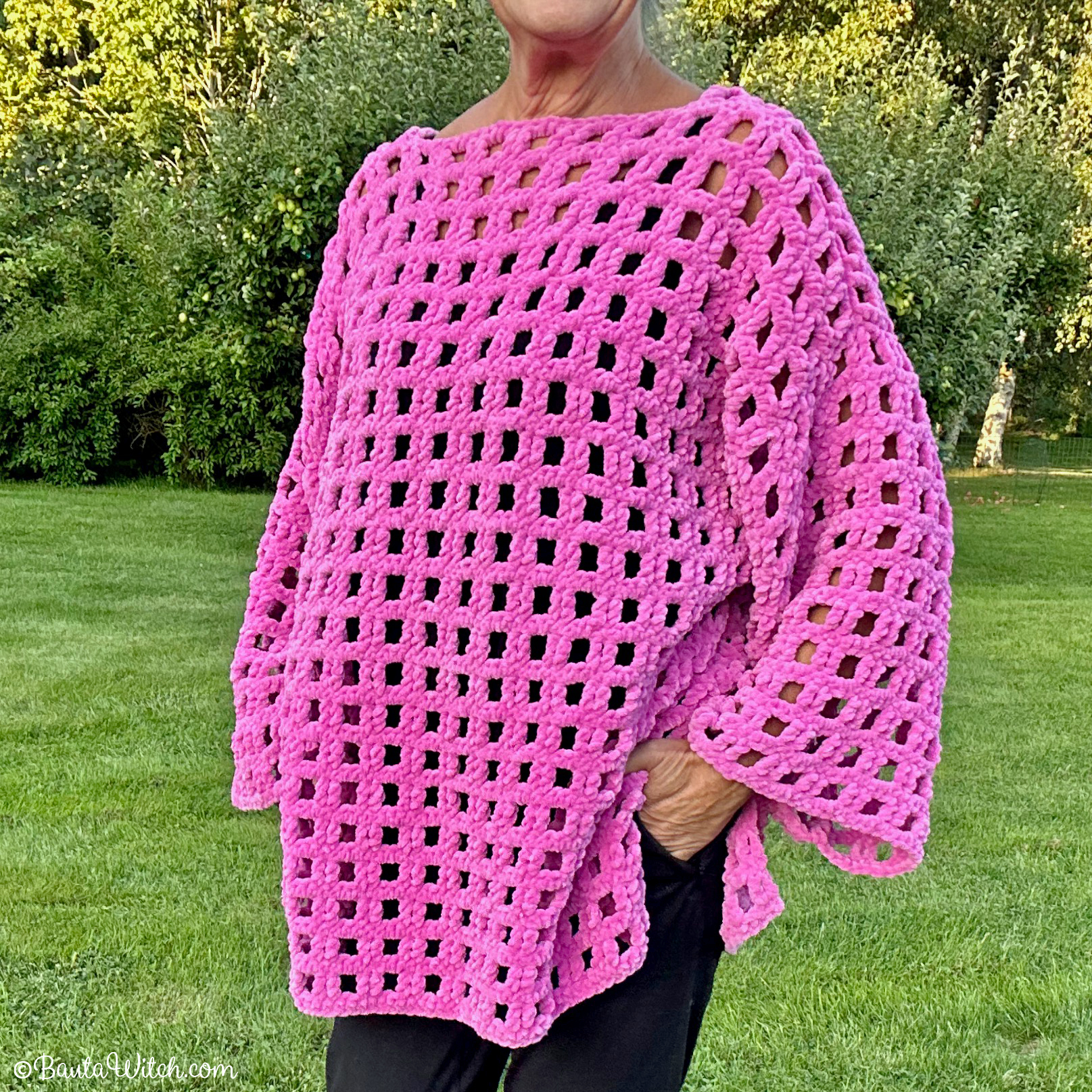 Sammetströjan Rut i L/XL - valfri färg