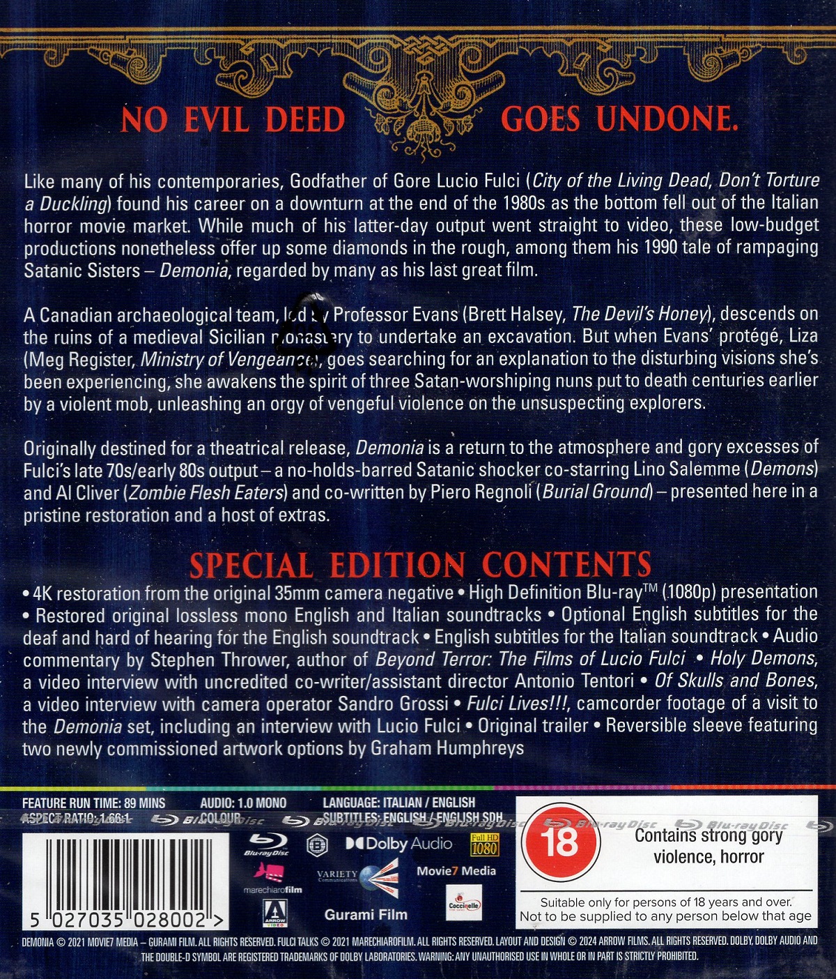 Demonia (ej svensk text) (Blu-ray) - 2
