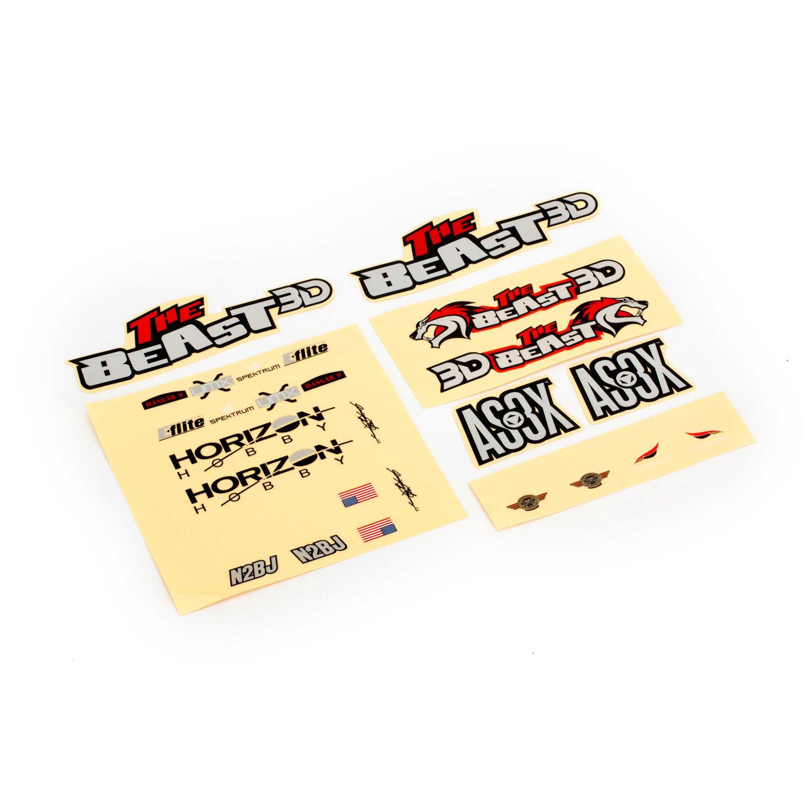 E-Flite Decal Sheet: UMX Beast 3D