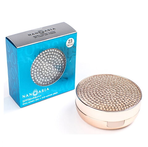 Jewelry Radiant Cushion BC cream and Peptides med SPF 50+