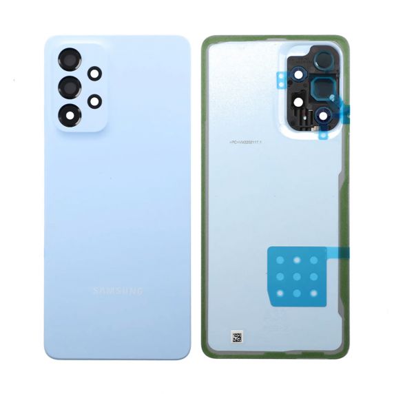 Samsung Galaxy A33 Baksida med tejp - Blå