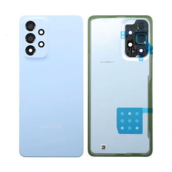 Samsung Galaxy A33 Baksida med tejp - Blå