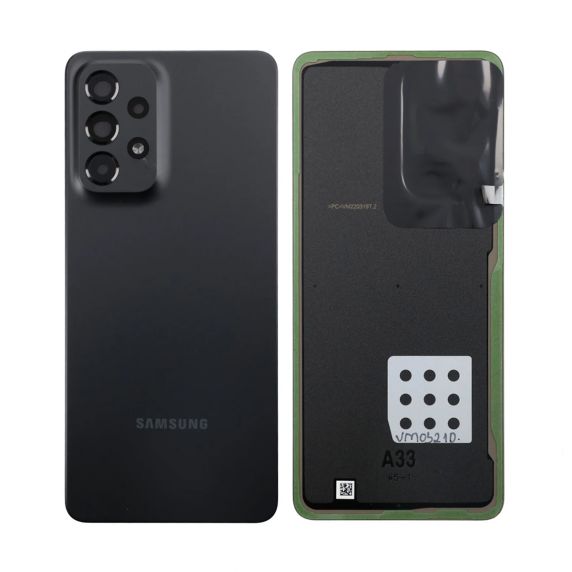 Samsung Galaxy A33 Baksida med tejp  - Svart