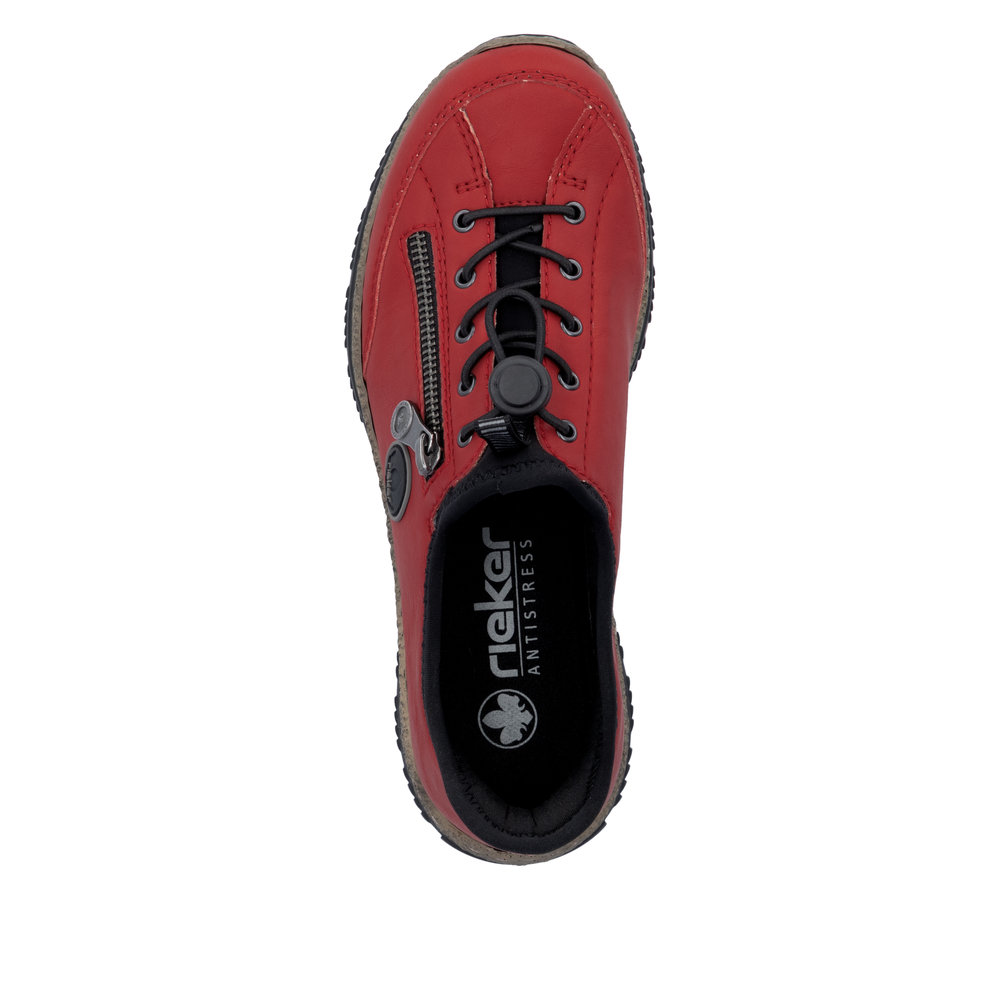 Rieker Damsneaker Ready 2GO Röd - 4