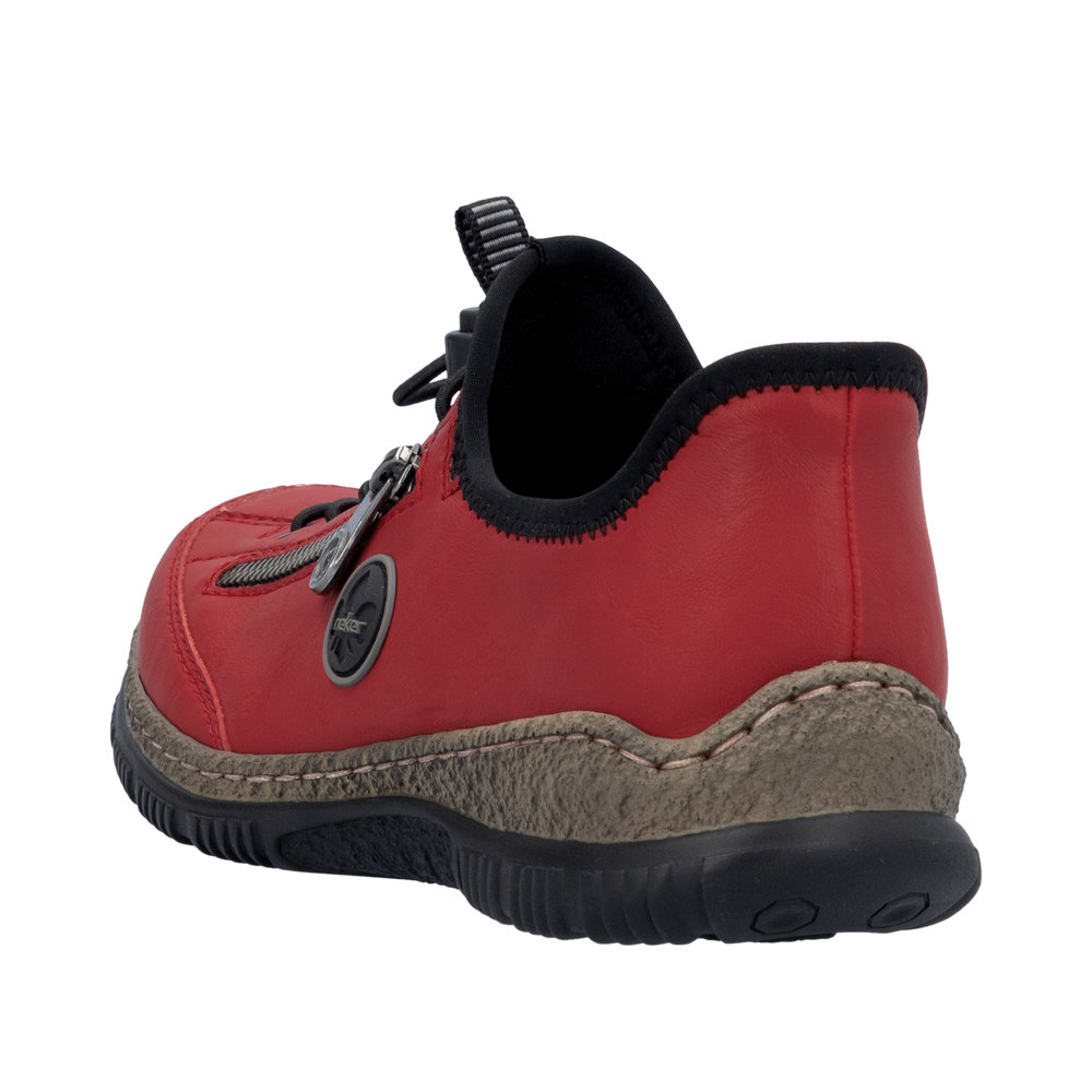 Rieker Damsneaker Ready 2GO Röd - 3