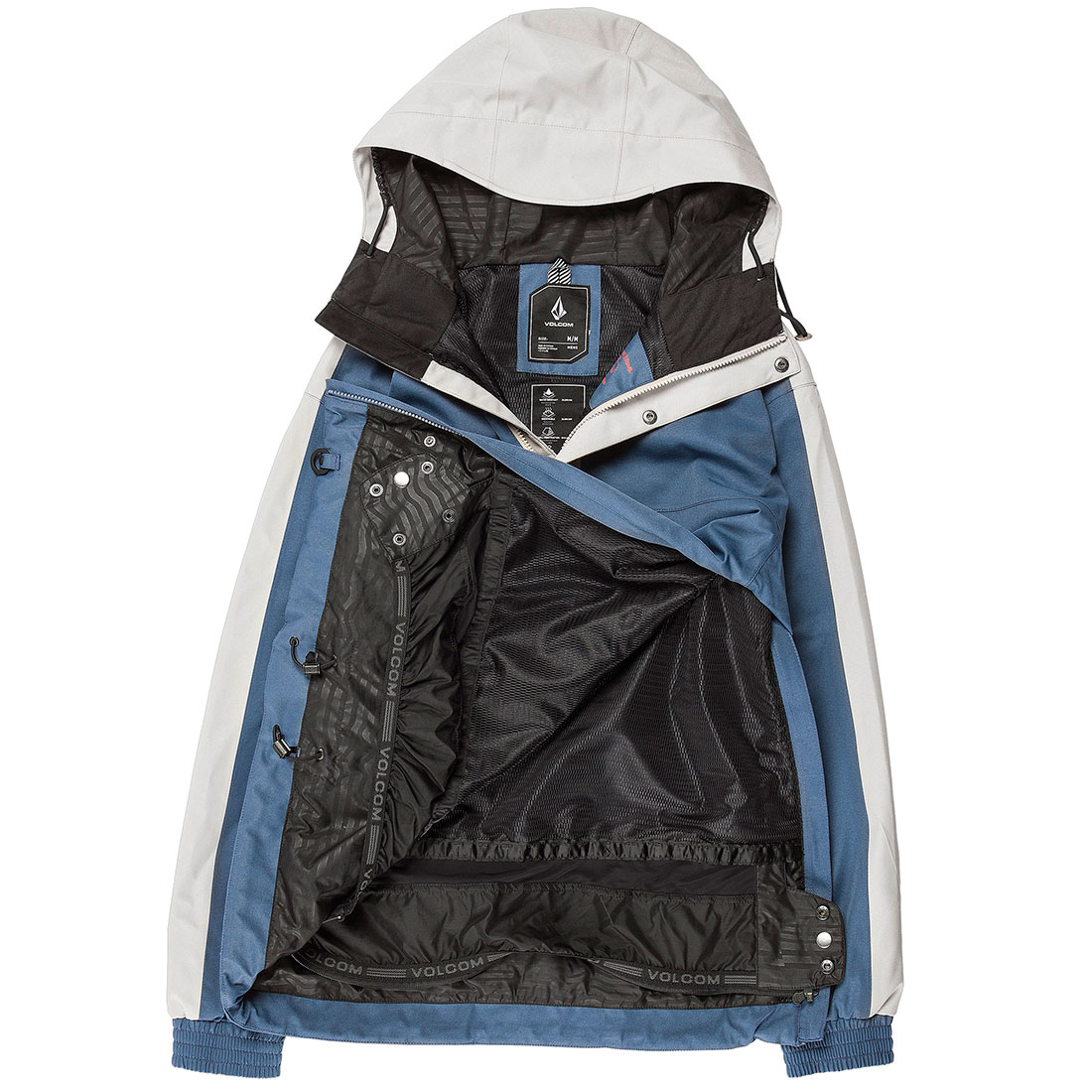 Volcom Snowboardjacka - Longo 20K Pullover Indigo - 7