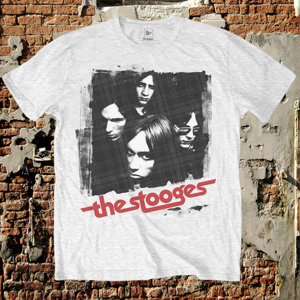 IGGY & THE STOOGES - T-SHIRT, FOUR FACES - 2