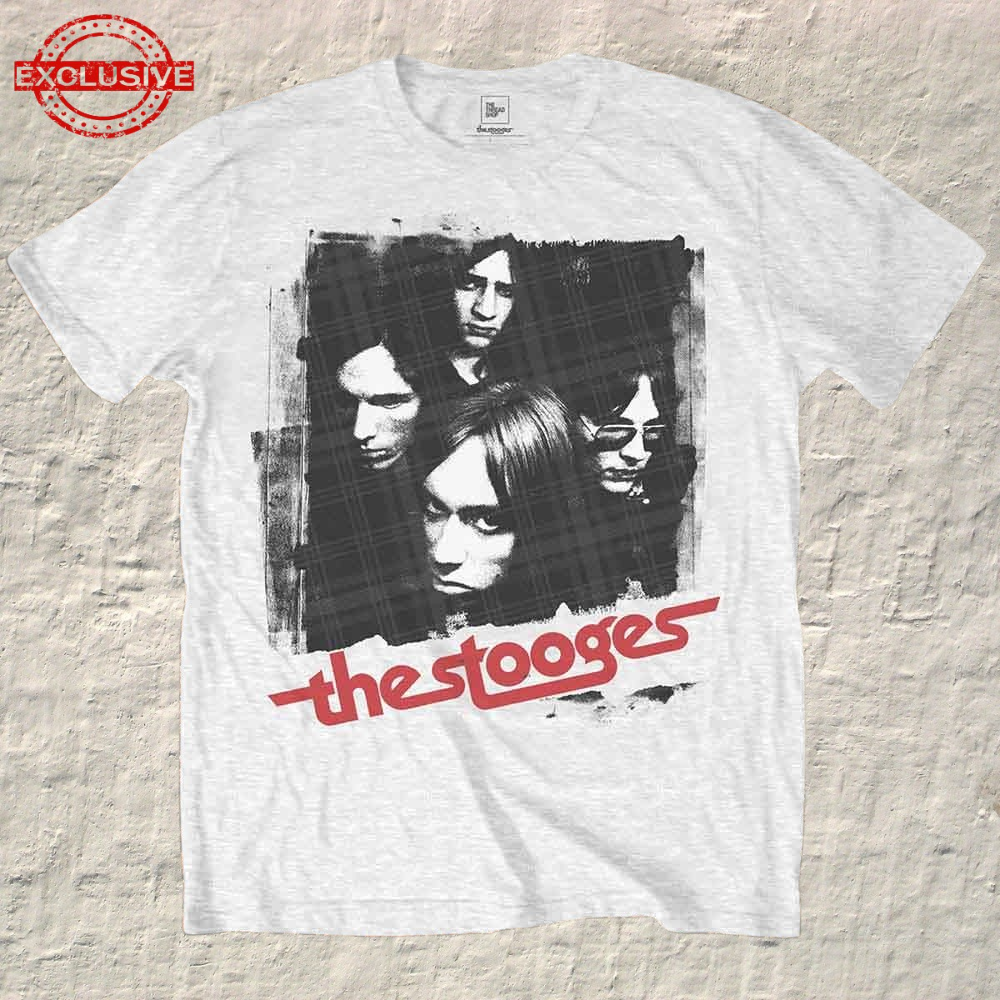 IGGY & THE STOOGES - T-SHIRT, FOUR FACES