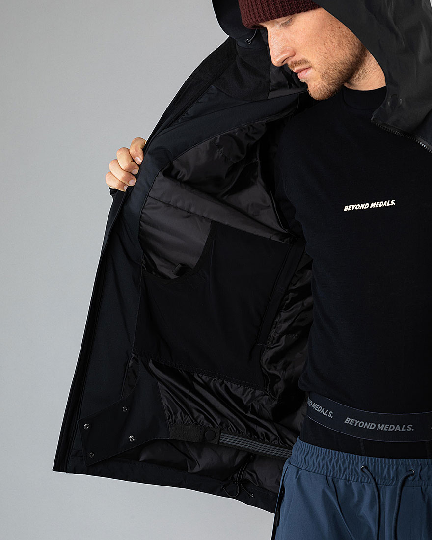 Beyond Medals Snowboardjacka - Fullzip Jacket 2L Black - 13