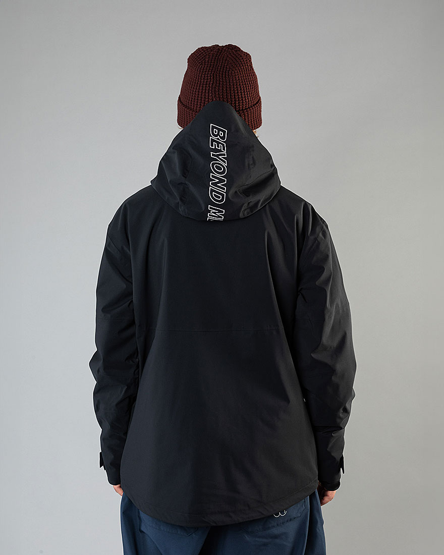 Beyond Medals Snowboardjacka - Fullzip Jacket 2L Black - 6