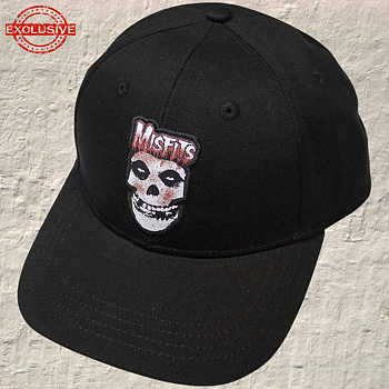 MISFITS - BASEBALL CAP, BLOOD DRIP SKULL