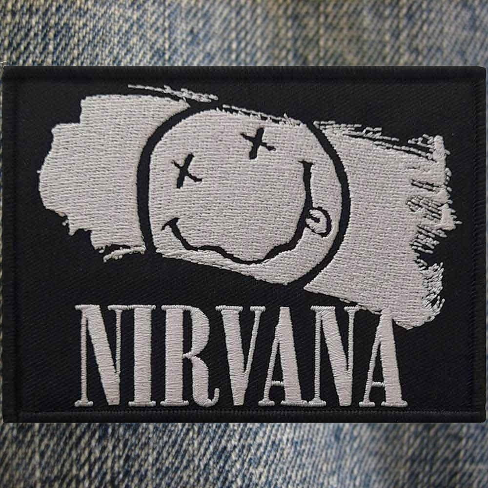 NIRVANA - PATCH, HAPPY FACE PAINT