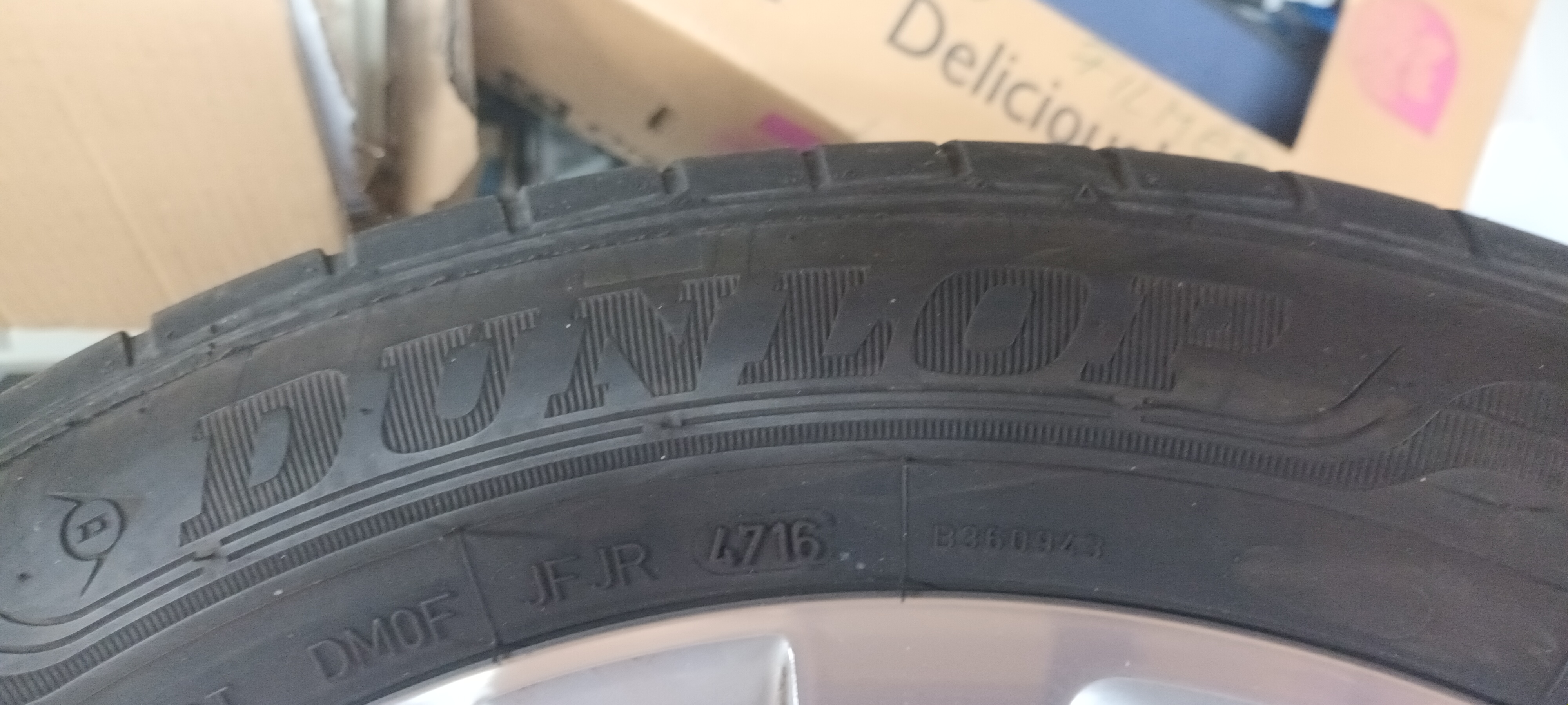 205/55R16 Komplett original hjul, Dunlop  - 3