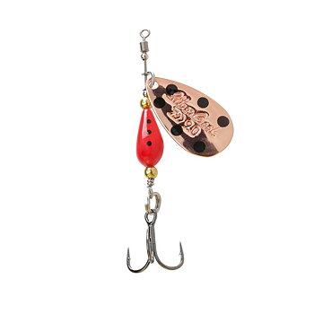 Silver Creek Spinner Copper Ladybug 9g