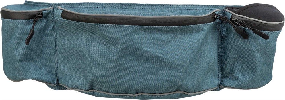 Trixie Hip Pack  Baggy Belt 62-125 cm - Blue - Carabiner 