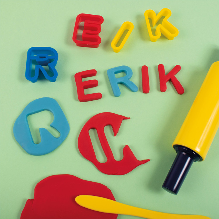 Lerformar bokstäver och siffror - 3