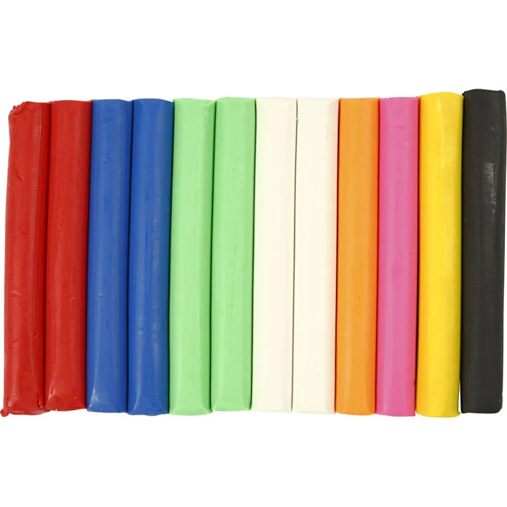 Modellera, 200g, Mixade färger - 2