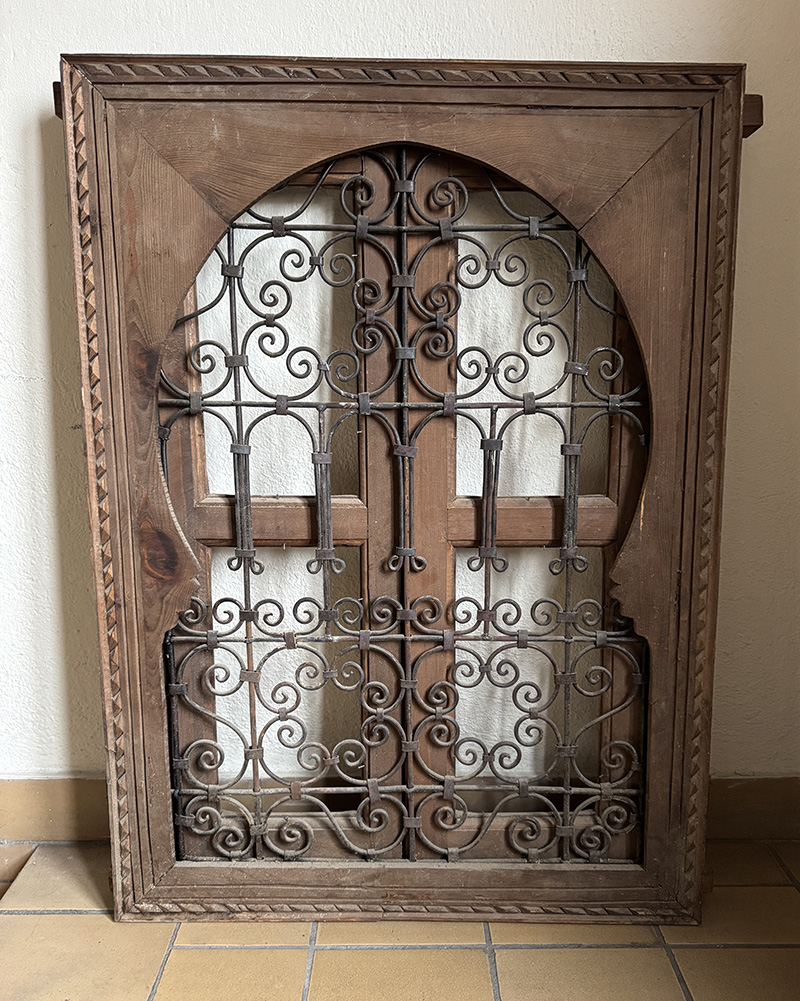 Vintage Marocko fönster