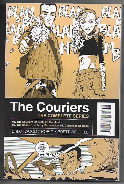 Couriers: The Complete Series TP NM- Solblekt på ryggen Brian Wood