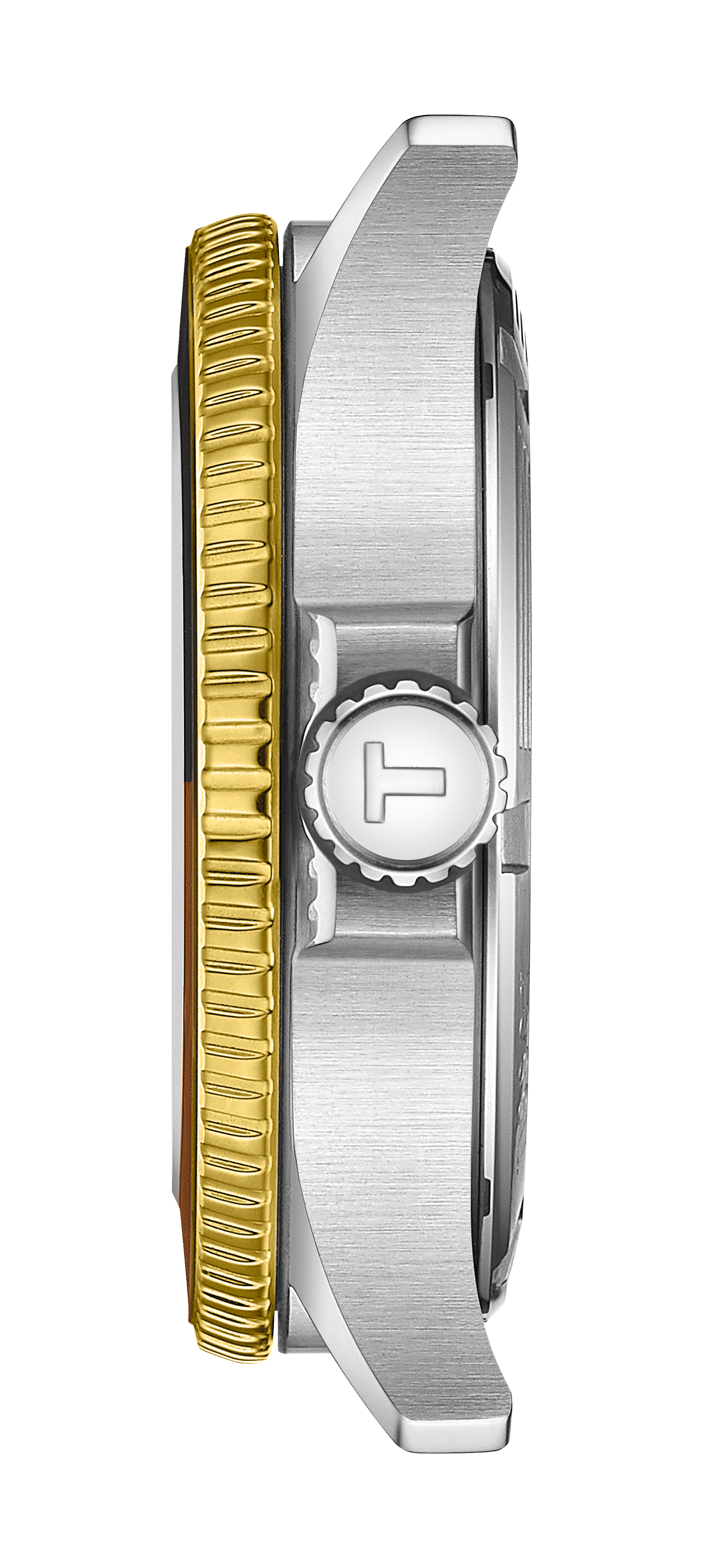 T120.852.22.051.00 Tissot Seastar 1000 GMT 40  brun sida