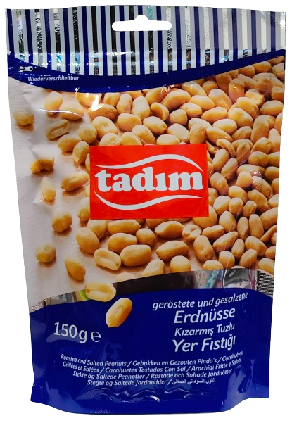 Rostade & Saltade Jordnötter 150 g