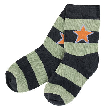socks STRIPES PINE/SAGE