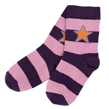 socks STRIPES MULBERRY/ROSE