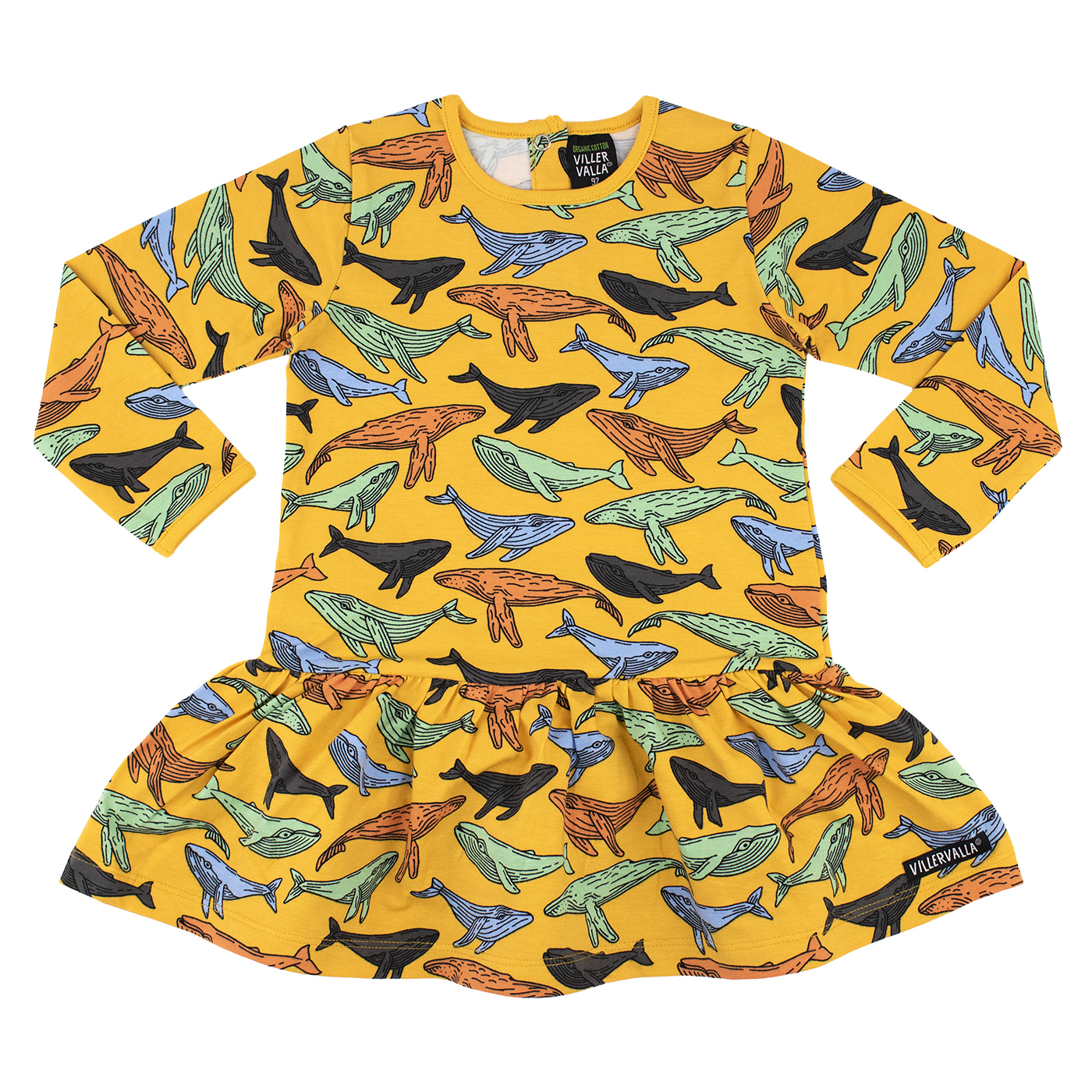 klänning WHALE TURMERIC