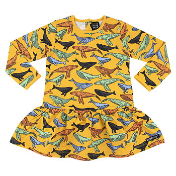 dress WHALE TURMERIC