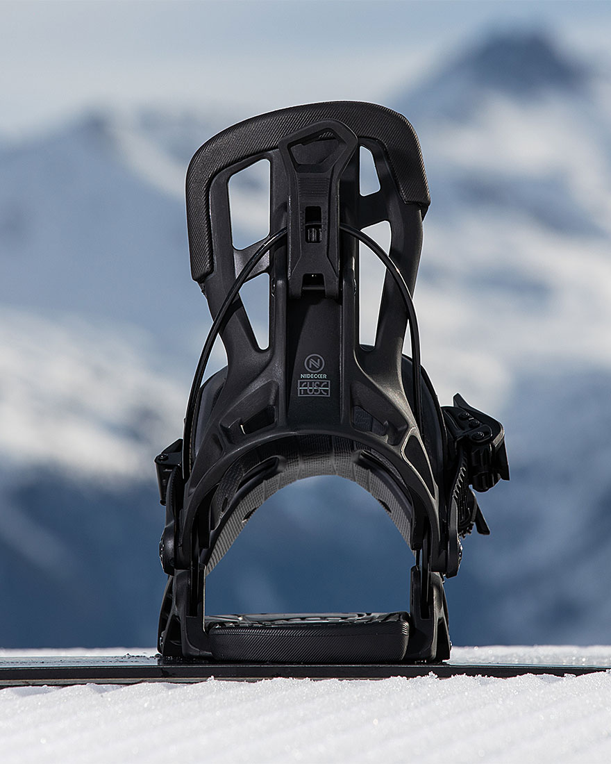 Nidecker Snowboard Binding Flow Fuse Black - Standtallshop.com Nidecker Snowboard Binding Flow Fuse Black - Standtallshop.com