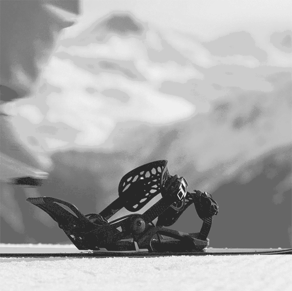 Nidecker Snowboardbindning Flow Fuse Black - 3