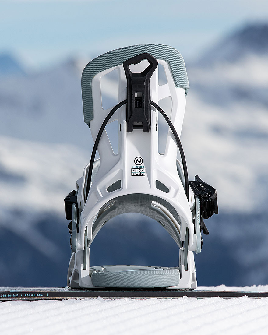 Nidecker Snowboardbindning Flow Fuse White - 10
