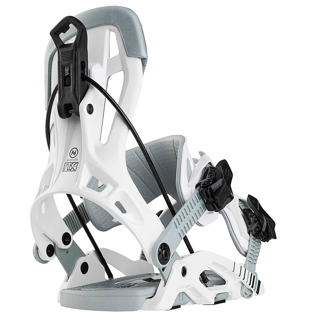 Nidecker Snowboardbindning Flow Fuse White