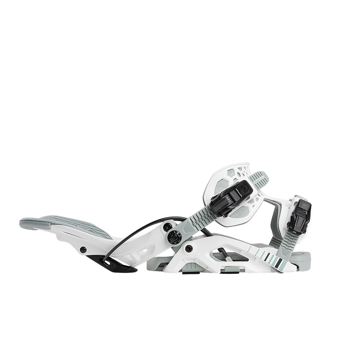 Nidecker Snowboardbindning Flow Fuse White - 7