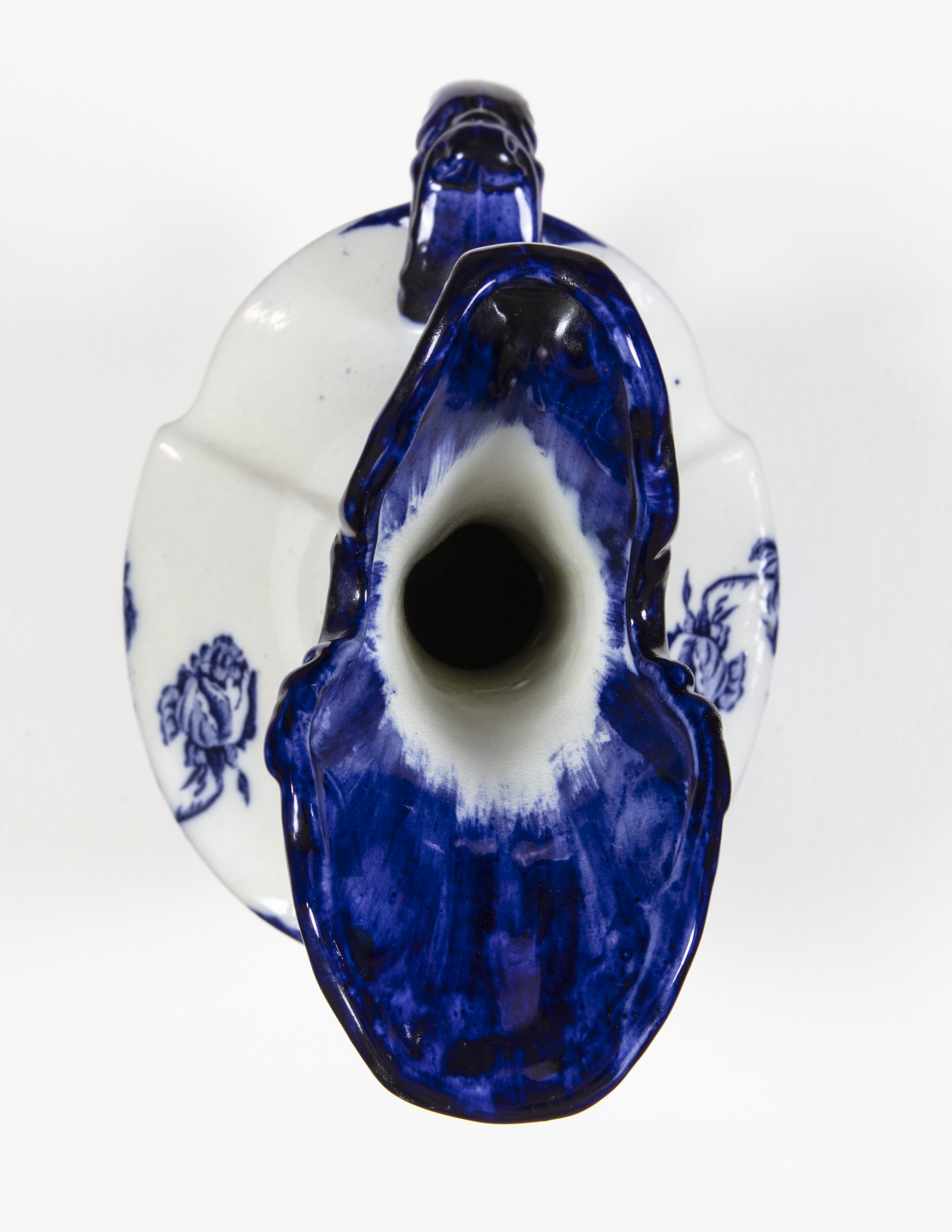 High Vase - Flow Blue Victoria - 6
