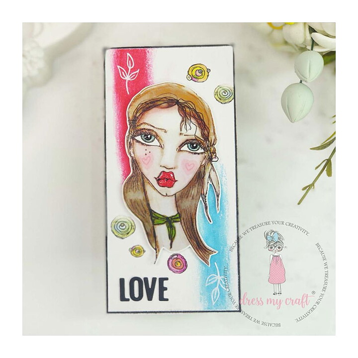 Dress My Craft Mini Transfer Me Sheet - Blush Beauty