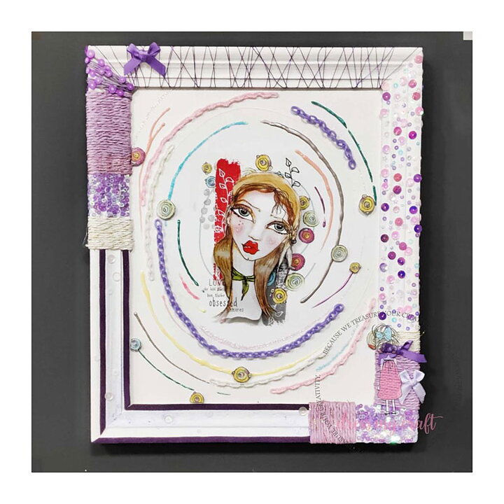 Dress My Craft Mini Transfer Me Sheet - Blush Beauty