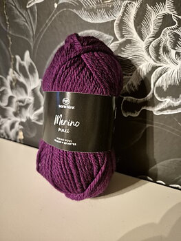 Merino maxi 221517, Mulberry potion, 50gr, Järbo